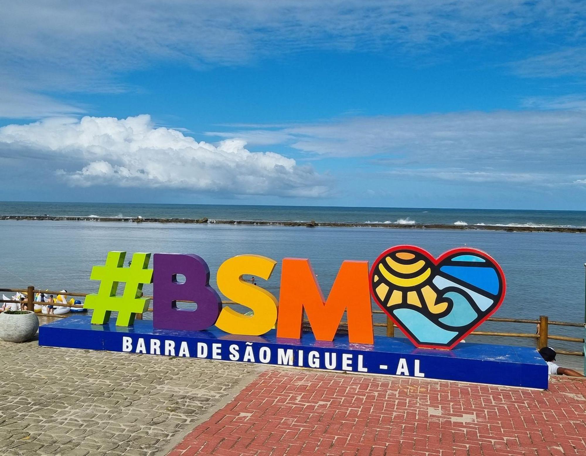 Areias Do Mar ! 3 Quartos Com Varanda A212 Barra de São Miguel Buitenkant foto